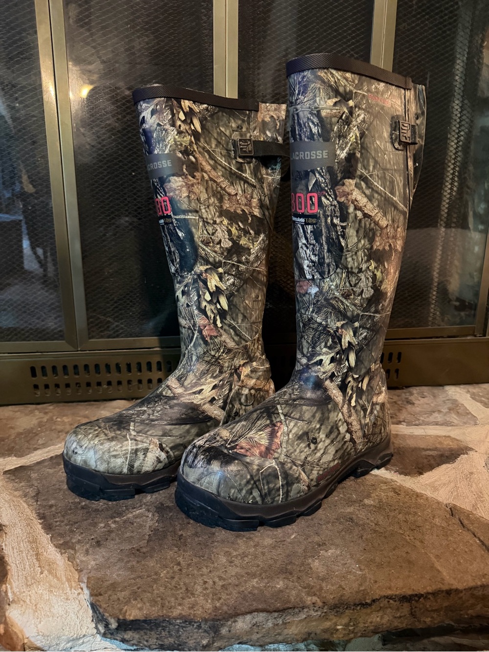 Lacrosse 800g Thinsulate Waterproof Hunting Boots Mossy Oak